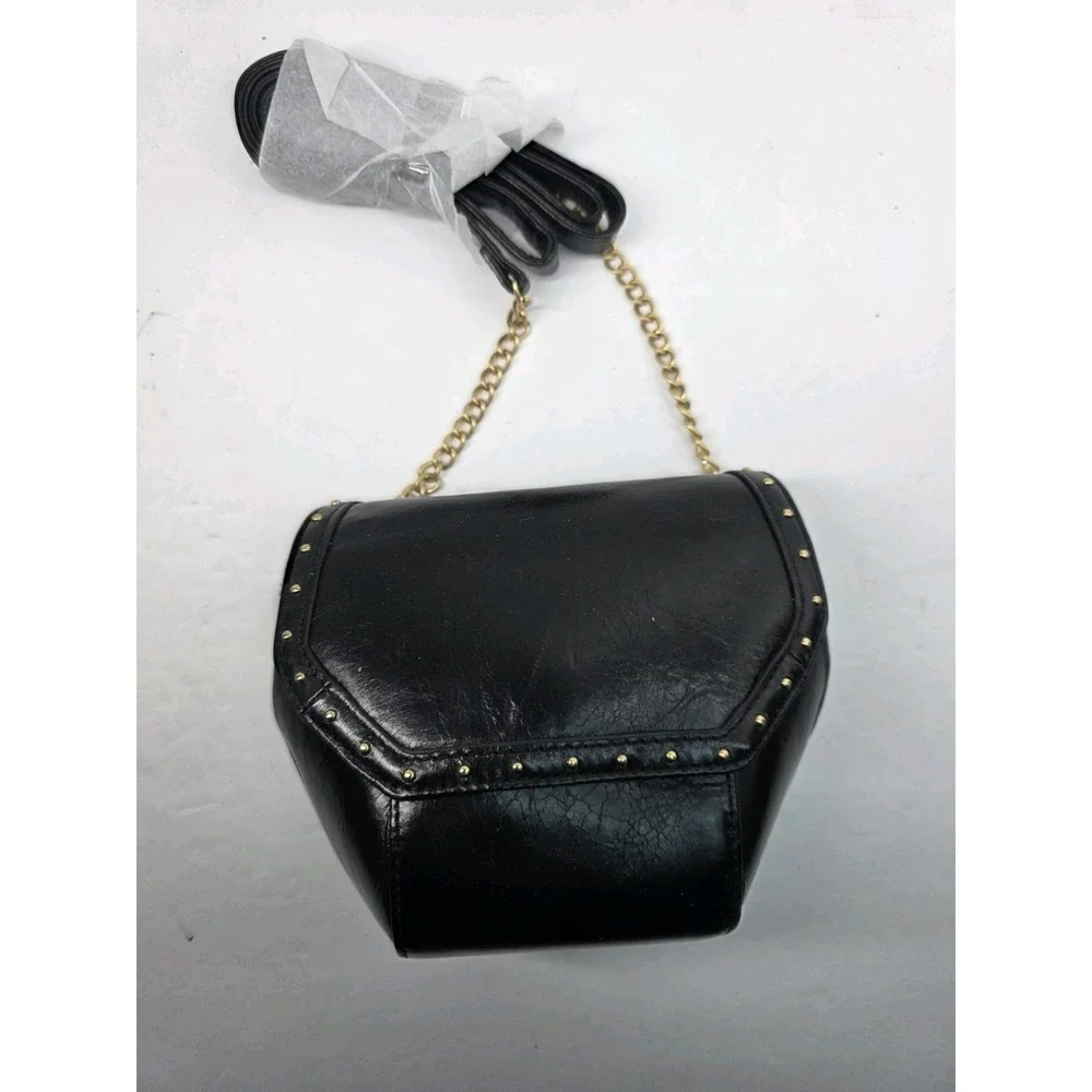 Hobo‎ International Jazz Black Leather Shoulder Bag NWT